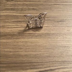 Sterling silver Butterfly ring